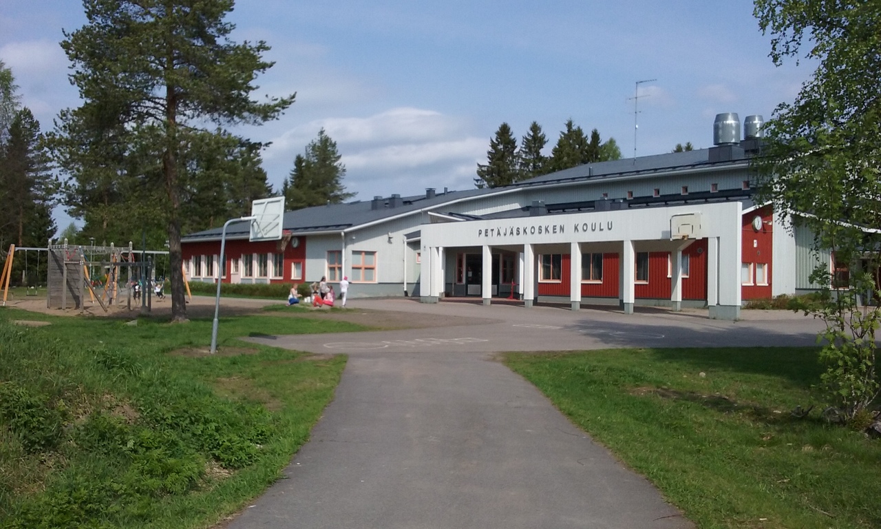 Petäjäskosken koulun kuva