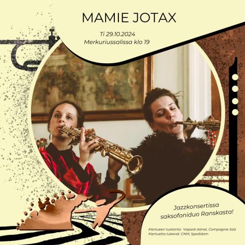 Oulaisten Musiikkiviikot - Mamie Jotax