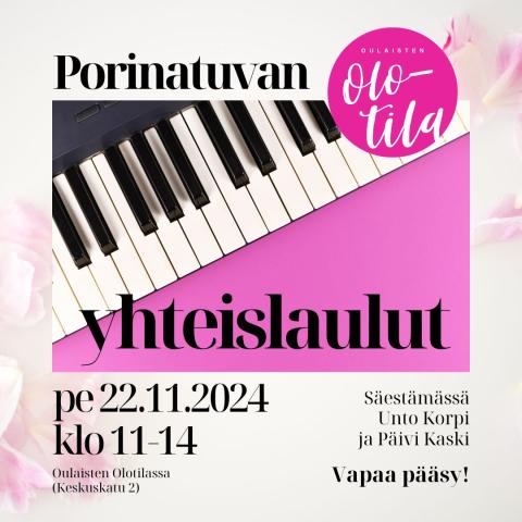 Porinatuvan yhteislaulut