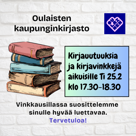 Kirjavinkkaustapahtuman juliste