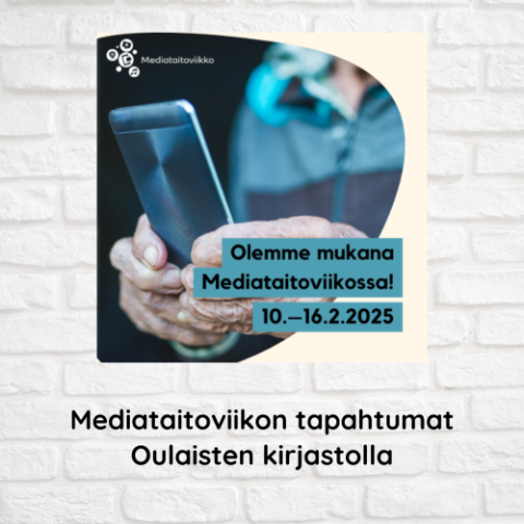 Mediataitoviikko Oulaisten kirjastolla