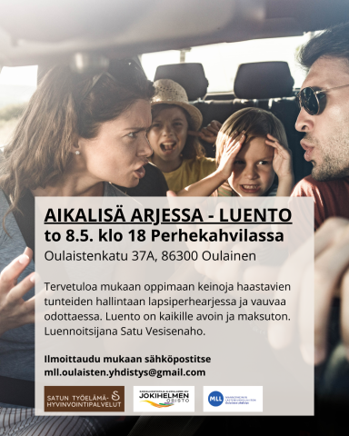 Aikalisä arjessa
