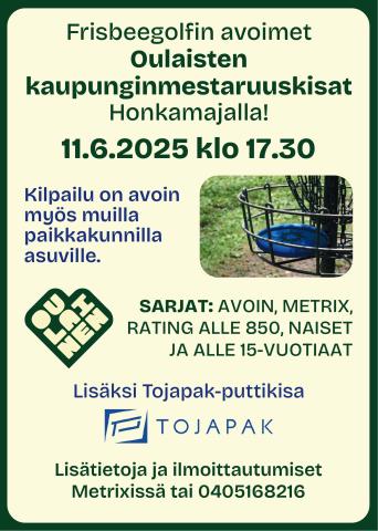 Kaupunginmestaruus, frisbeegolf