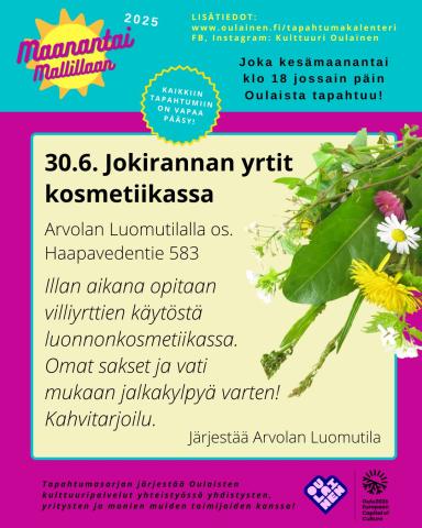 Maanantai Mallillaan