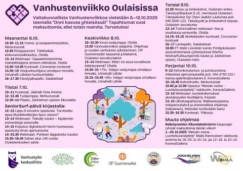 Vanhustenviikko 2025