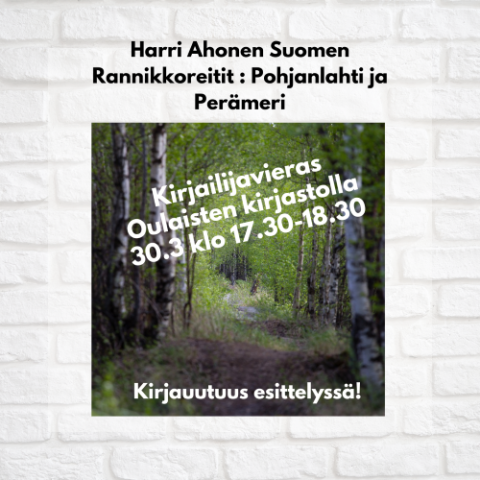 Harri Ahonen esittelee Länsirannikon retkeilyreittejä