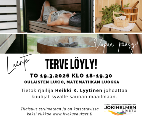 Luento Terve löyly!