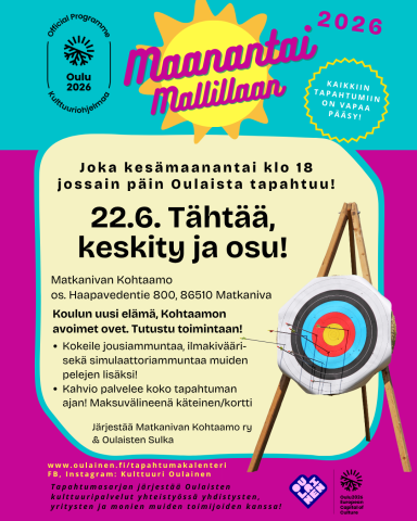 Maanantai Mallillaan Matkanivan Kohtaamolla
