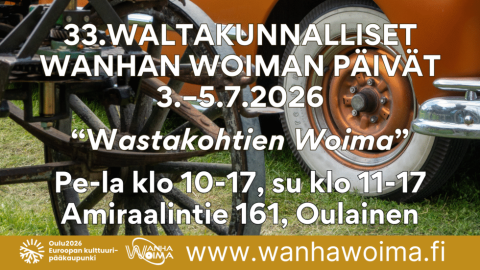 Wanha Woiman päivät 2026