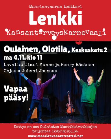 Maarianvaaran teatteri: Lenkki - Kansanterveyskarnevaali 