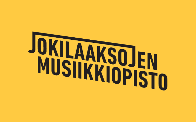 Jokilaaksojen musiikkiopiston logo