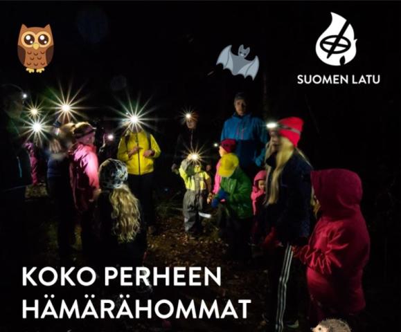 Koko perheen hämärähommat!