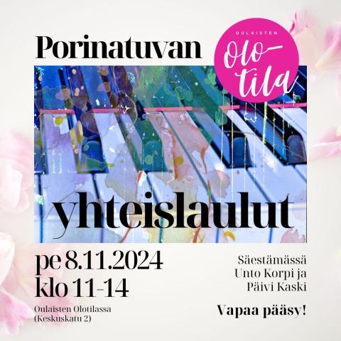 Porinatuvan yhteislaulut