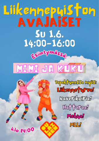 Liikennepuiston avajaiset 1.6.2025