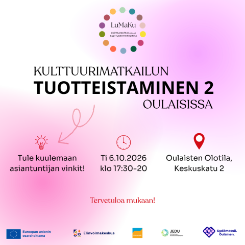 Kulttuurimatkailun tuotteistaminen 2
